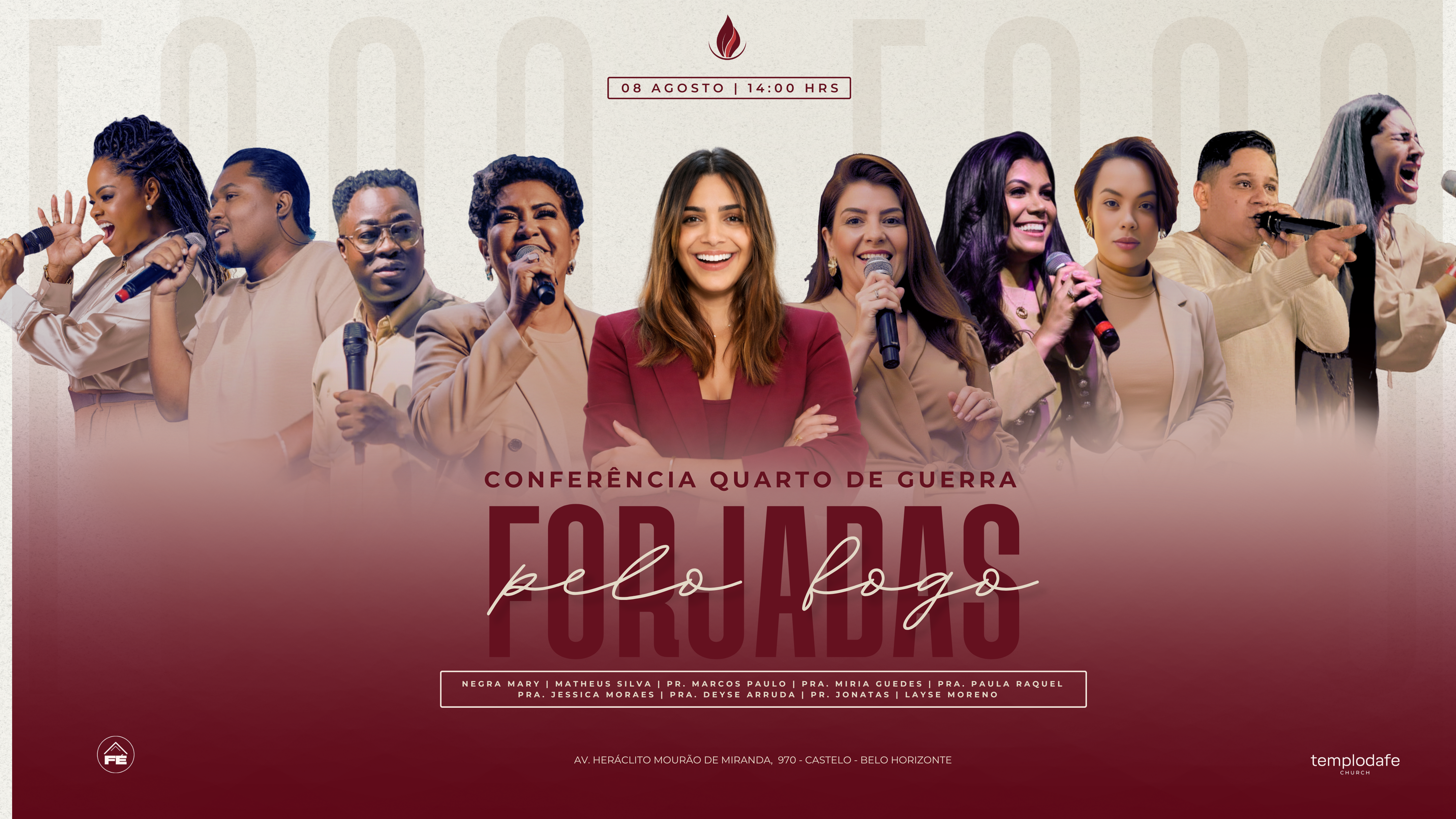 Conferência Forjadas pelo fogo